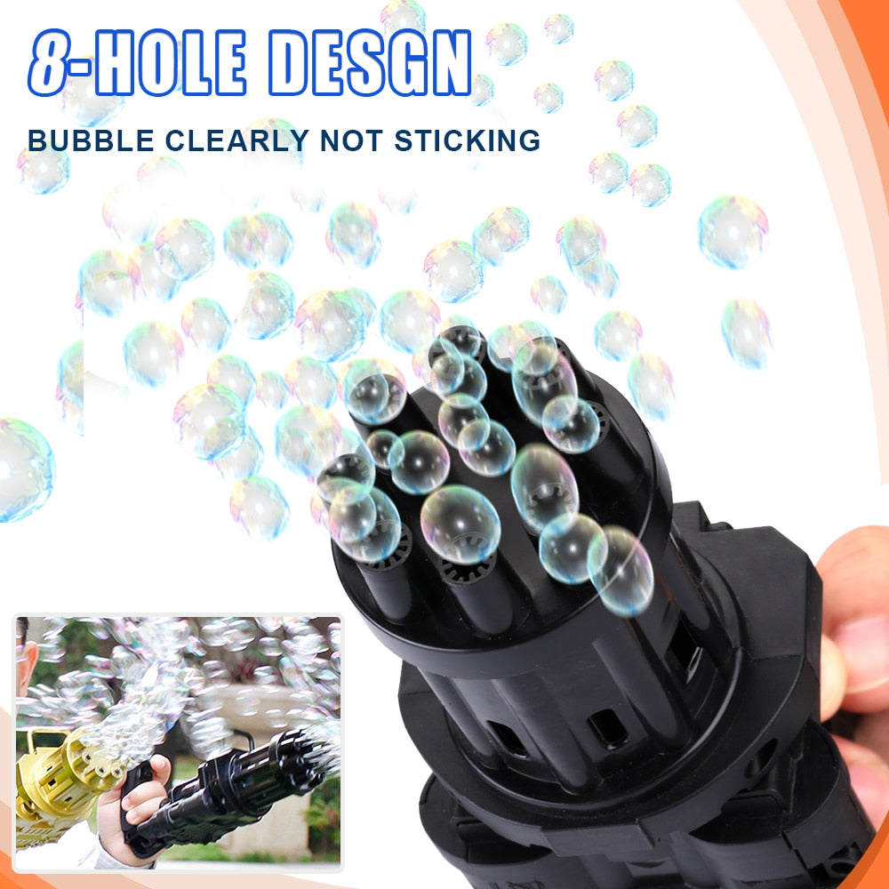 Gatling Bubble Machine