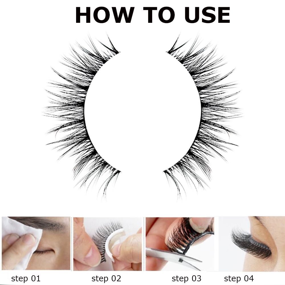 Reusable Self-Adhesive Eyelashes