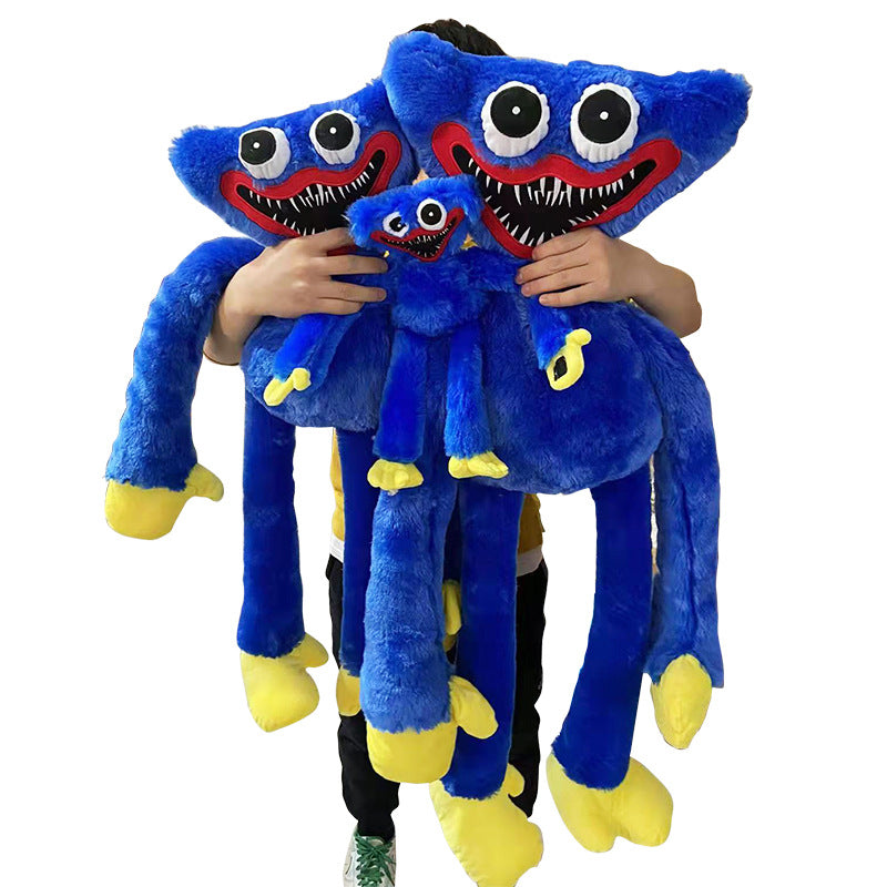 Blue Scary Plush Toy