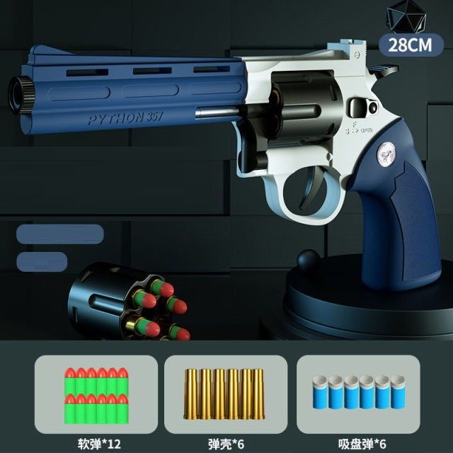 357 Revolver Pistol Soft Bullet Toy