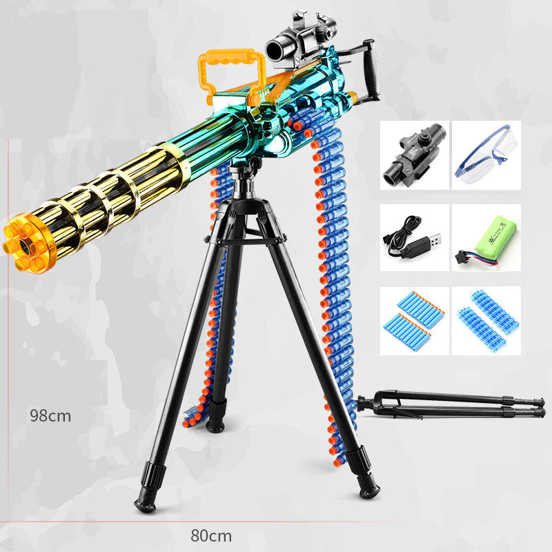 M134 Minigun Gatling Soft Bullet Toy