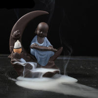 Thumbnail for Monk On The Moon Incense Holder
