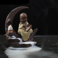 Thumbnail for Monk On The Moon Incense Holder