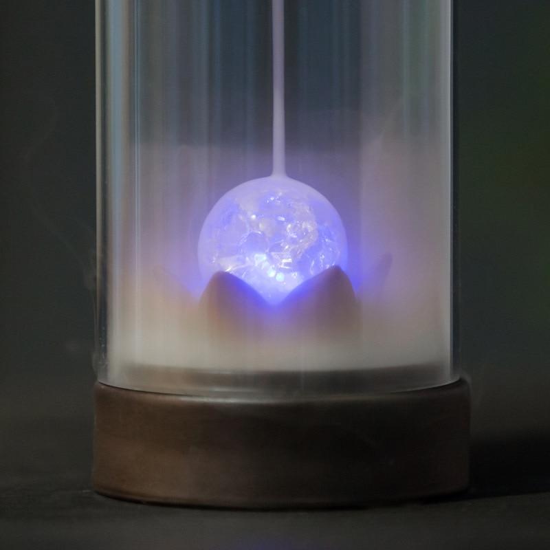 Led Crystal Ball Incense Burner